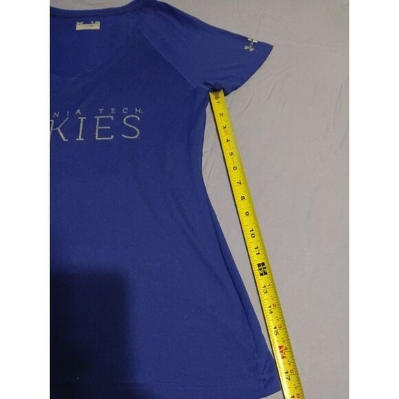 Under Armour brand Virginia Tech Hokies Tee - Size: Large (0376) - Picture 2 of 7